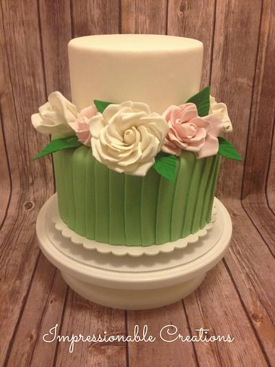 Pleated Cake - Cake by GailC.