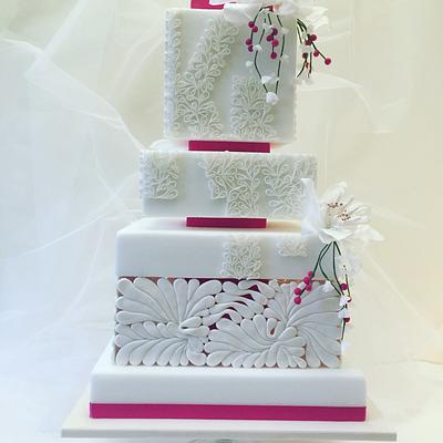 Spring wedding cake - Cake by Cecilia Campana
