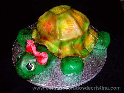 Turtle Cake - Cake by Cristina Arévalo- The Art Cake Experience