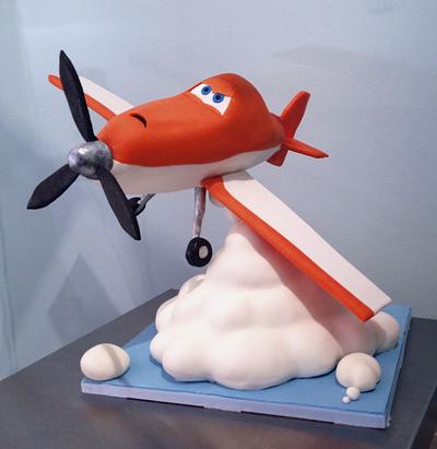 Planes 'Dusty' Armature Cake - Cake by Dominique Ballard