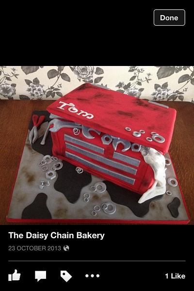 Toolbox cake! - Cake by TheDaisyChainBakery