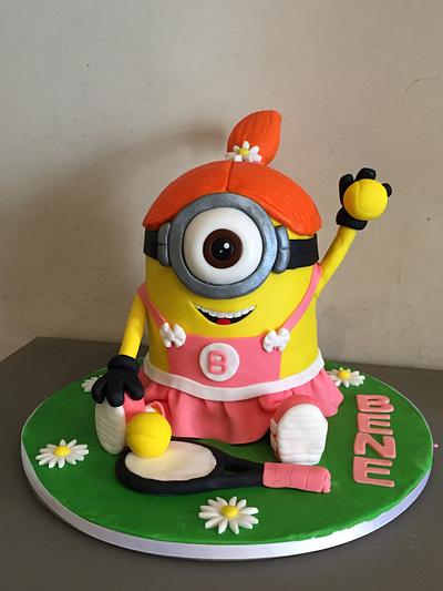 Depicable Me. Minion tennis cake - Cake by Micol Perugia