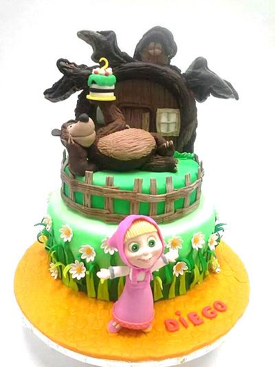 Masha e Orso - Cake by donatella