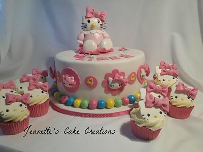 Hello Kitty - Cake by Jeanette's Cake Creations and Courses