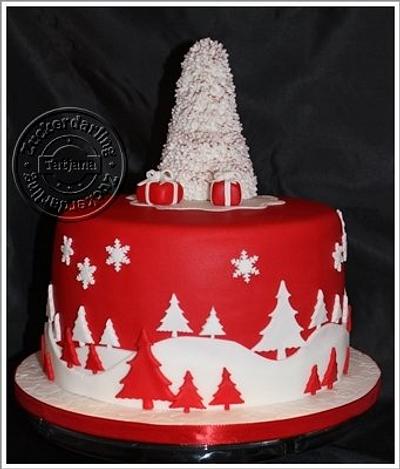 Christmastree - Cake by Tatjana