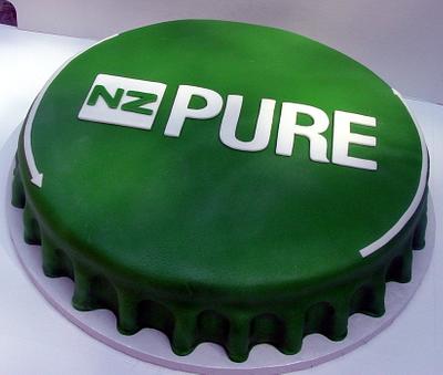 NZ PURE Beer Cap - Cake by Stephanie Dill