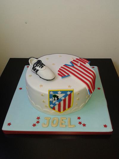 ATLETICO MADRID - Cake by Georgia´s Cakes 