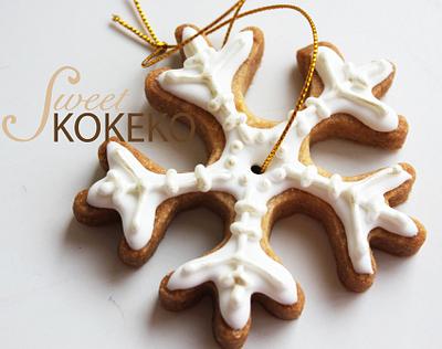 Snowflake cookies - Cake by SweetKOKEKO by Arantxa