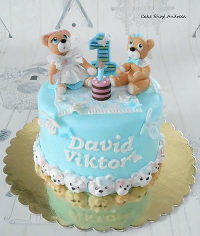 Teddy bears picnic - Cake by lizzy puscasu 