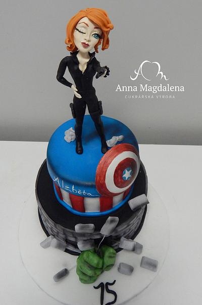 Avengers cake - Cake by crazycakes