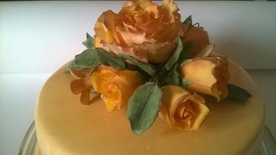 My flower cake - Cake by kristina