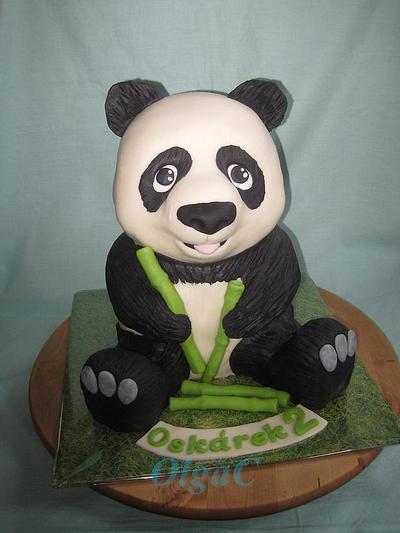 Panda - Cake by OlgaC