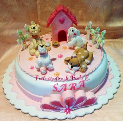 Sweet Dogs cake - Cake by Paola Esposito