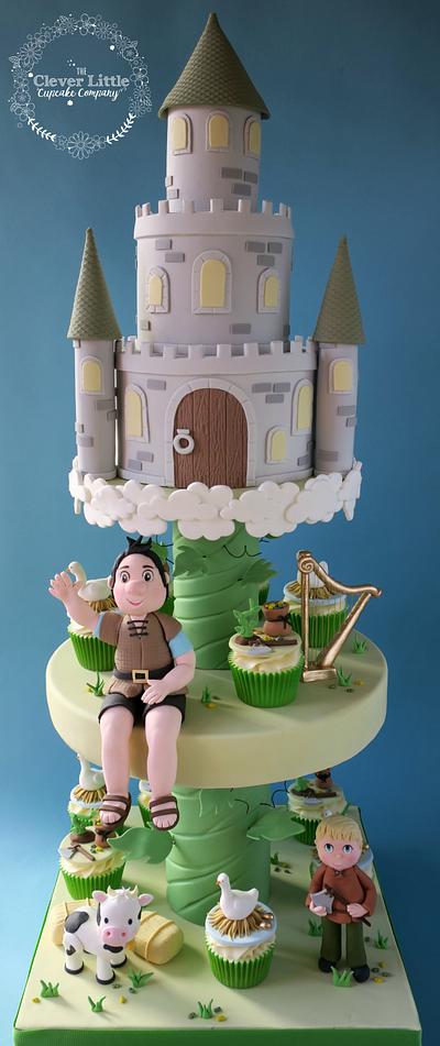 Jack and The Beanstalk Cupcake Tower - Cake by Amanda’s Little Cake Boutique