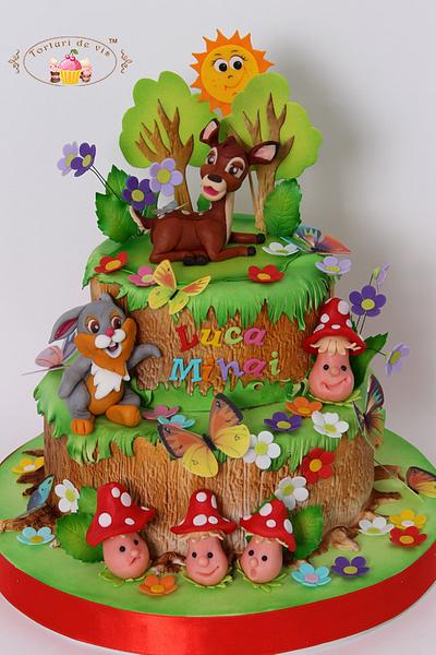 Bambi for Luca - Cake by Viorica Dinu