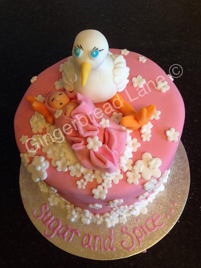 Baby shower cake - Cake by Gingerbread Lane