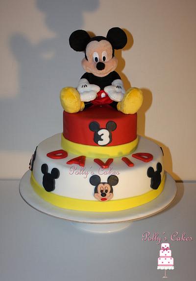mickey mouse cake - Cake by pollyscakes