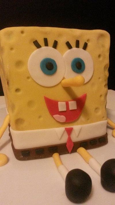 Spongebob cake - Cake by Anse De Gijnst