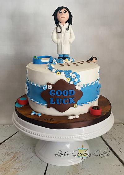 Bye bye :) cake and cupcakes  - Cake by Lori Mahoney (Lori's Custom Cakes) 