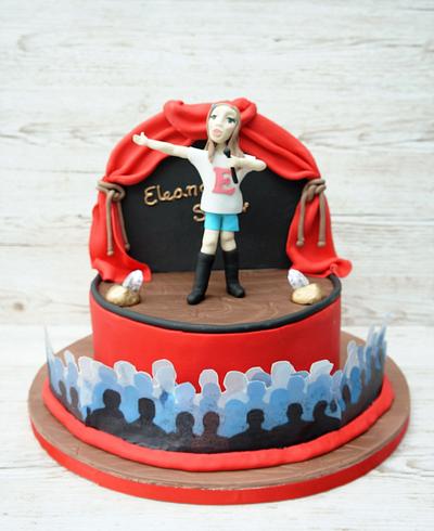 Eleanor's Theatre Cake - Cake by Coppice Cakes