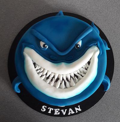 Shark Cake - Cake by Putty Cakes