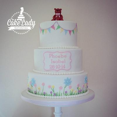 Naming cake  - Cake by The Cake Lady