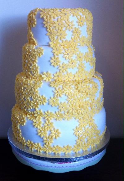 Flower Cascade - Cake by Krissi