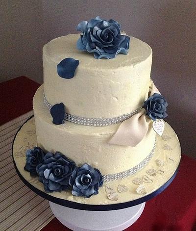 My first wedding cake - Cake by Jo9071