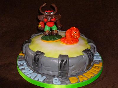 Skylanders Giants Birthday Cake - Cake by Simply Baked Magical Moments