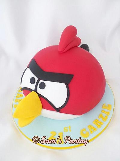 Angry Bird - Cake by Ashling