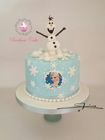 Frozen - Cake by mona ghobara/Bonboni Cake
