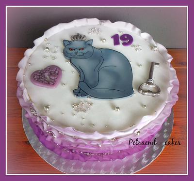 British cat - Cake by Petraend