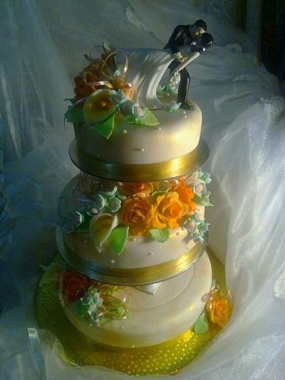 Wedding Bliss - Cake by Natasha