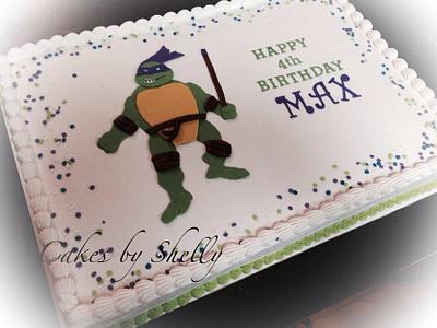 Donatello TMNT - Cake by Shelly