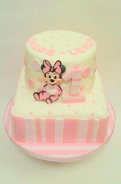 minnie mouse baby - Cake by Cakey Barmy