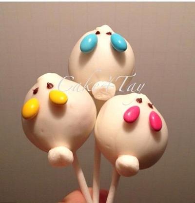 Bunny Pops - Cake by Angel Chang