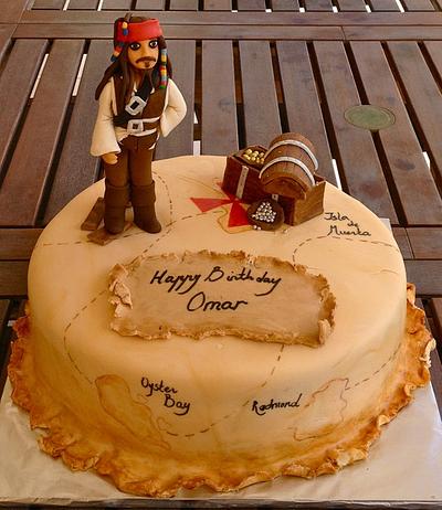 Pirates of the Caribbean - Cake by Neda's Cakes