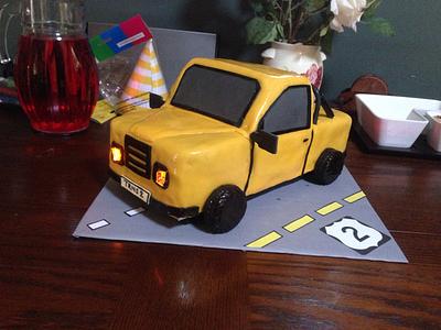 Pick-up truck for our 2 year old - Cake by Ootyhillbilly