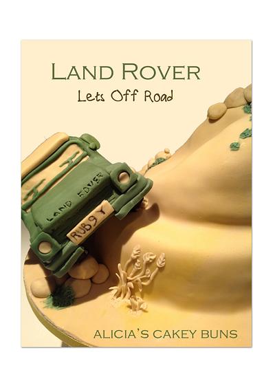 Love the Land Rover  - Cake by Alicia's CB