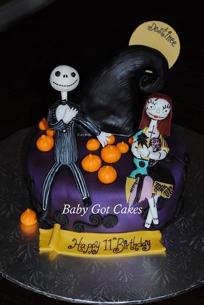 "Nightmare Before Christmas" - Cake by Baby Got Cakes