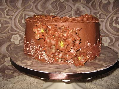Chocolate lace - Cake by all4show