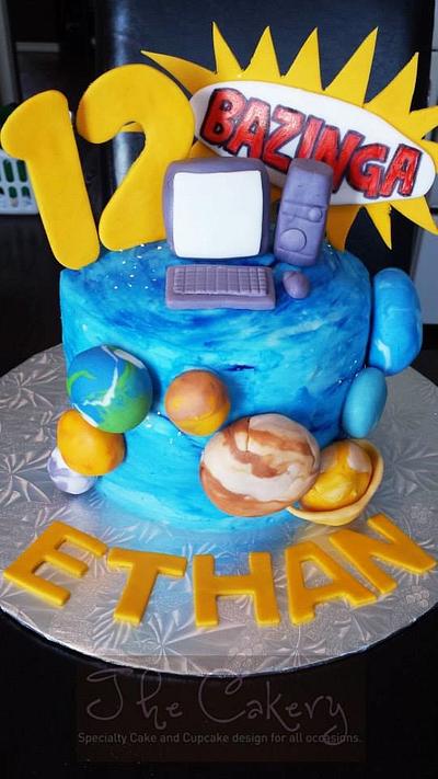 Big Bang Theory cake - Cake by The Cakery 