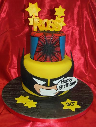 Superhero - Cake by cakesbycakecorner