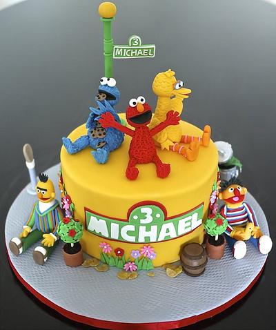 Sesame Street cake  - Cake by Partymatecakes 