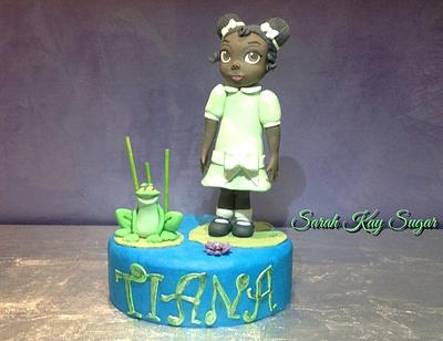 My baby Tiana Princess - Cake by Sarah Kay Sugar