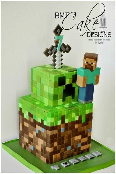 The Minecraft Cake - Cake by Bobie MT