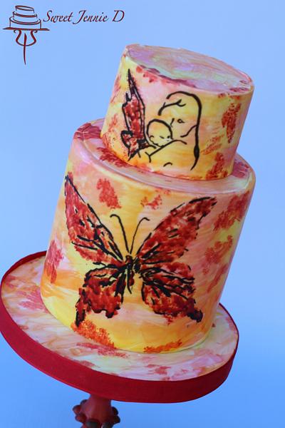 The Butterfly Project - EB Awareness  - Cake by Jennifer Kennedy O'Friel - Sweet JennieD