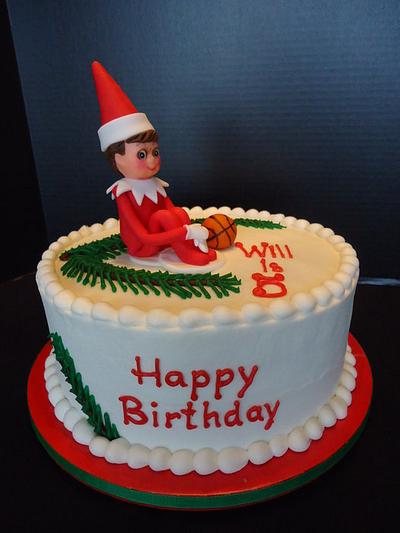 Will's Elf on the Shelf cake - Cake by GranDo
