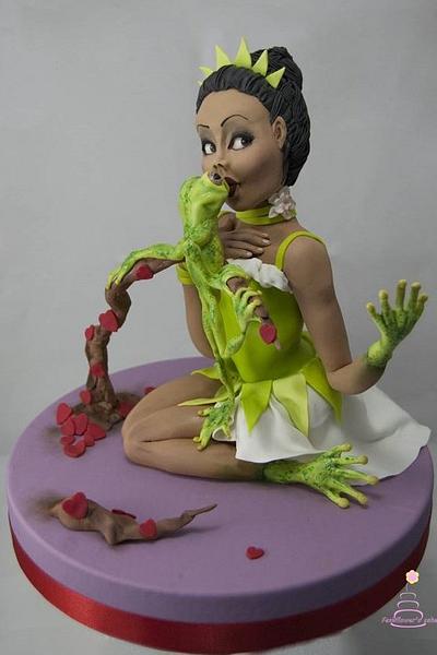 frog princess sculpture - Cake by Fashflower's cake by Margherita Ferrara