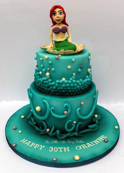 Little Mermaid 30th - Cake by Little Cake Fairy Dublin